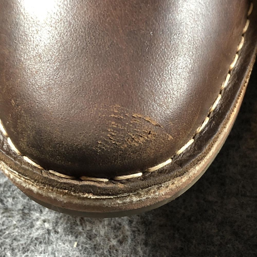 Steve Madden Boots Mens Size 10 Dark Brown Leather Heston Chukka Lace Up 983 - Picture 10 of 16